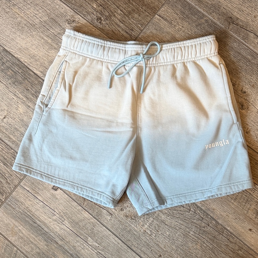 YoungLA Blue Ombré Shorts
